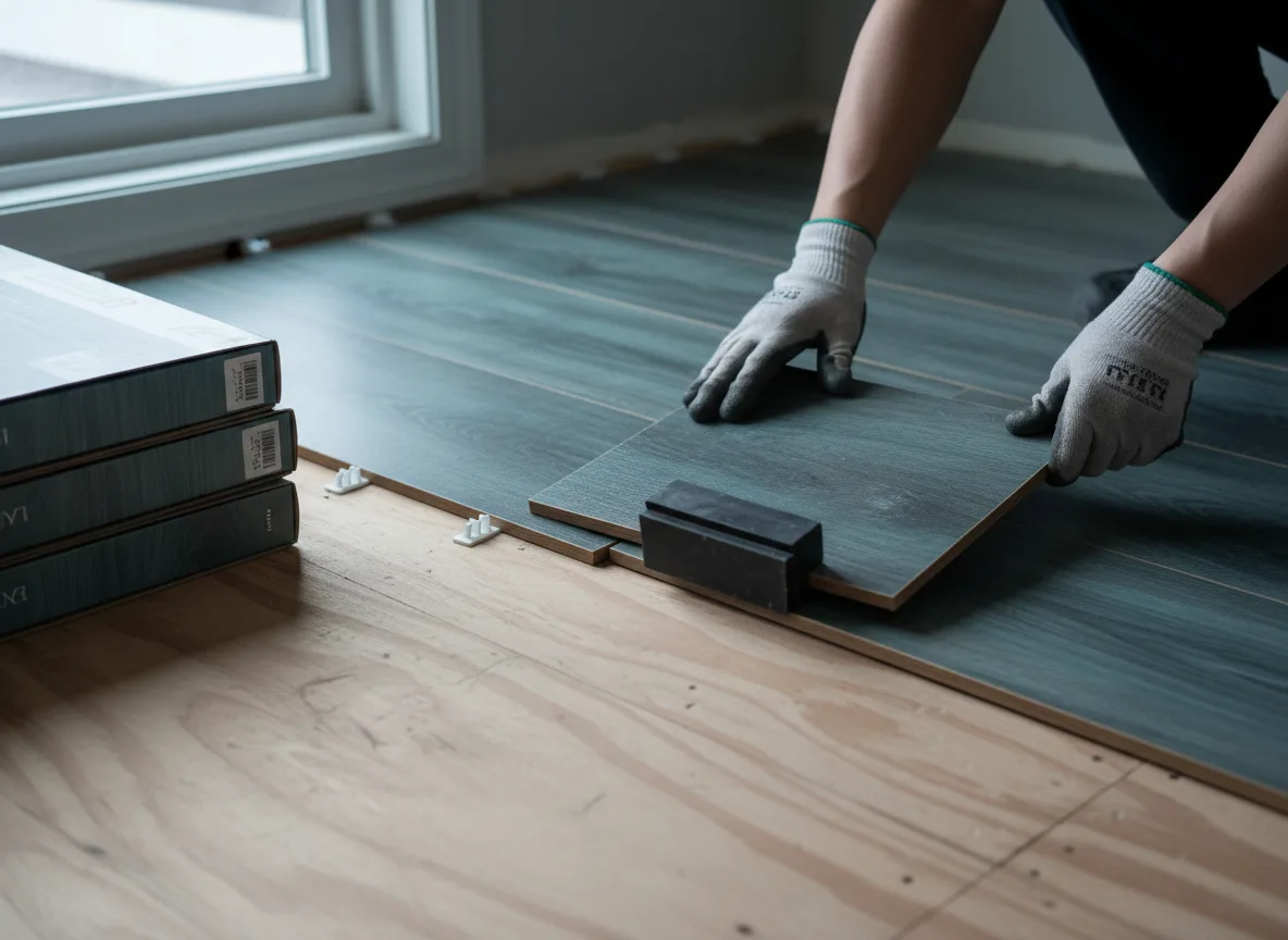 Luxury Vinyl Plank Installation company in Parker, KS